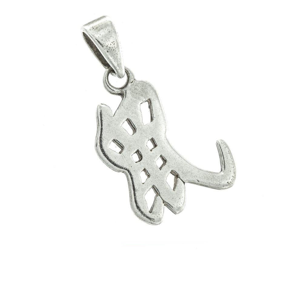 Fang Chinese Rat Zodiac 925 Sterling Silver Pendant | SilverWorks