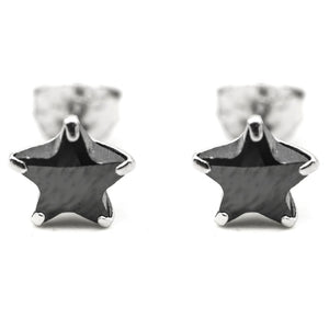 Black Star Onyx 925 Sterling Silver Stud Earrings Philippines | Silverworks