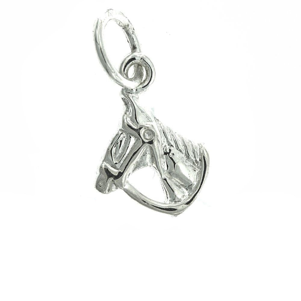 Jacob Horse Head 925 Sterling Silver Pendant | SilverWorks