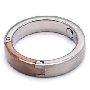 Titanium Band Ring with Germanium | Silverworks