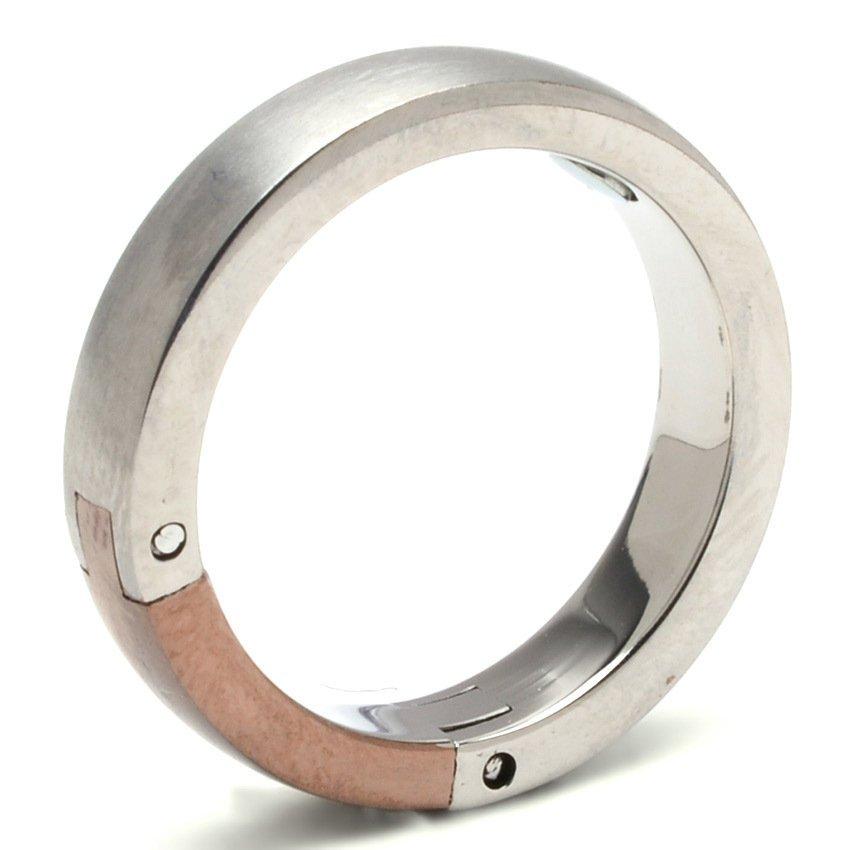Titanium Band Ring with Germanium