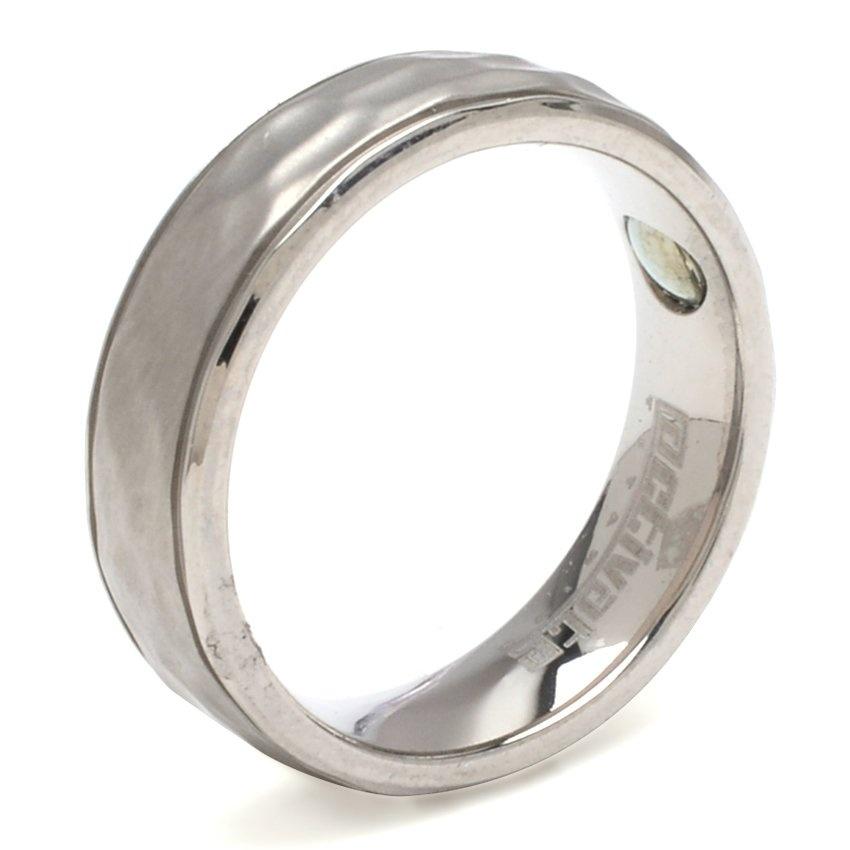 Dallas Titanium Wedding Band Ring | SilverWorks