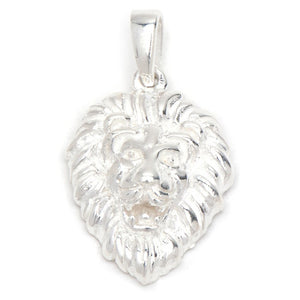 Lion Face Design 925 Sterling Silver Pendant Philippines | Silverworks