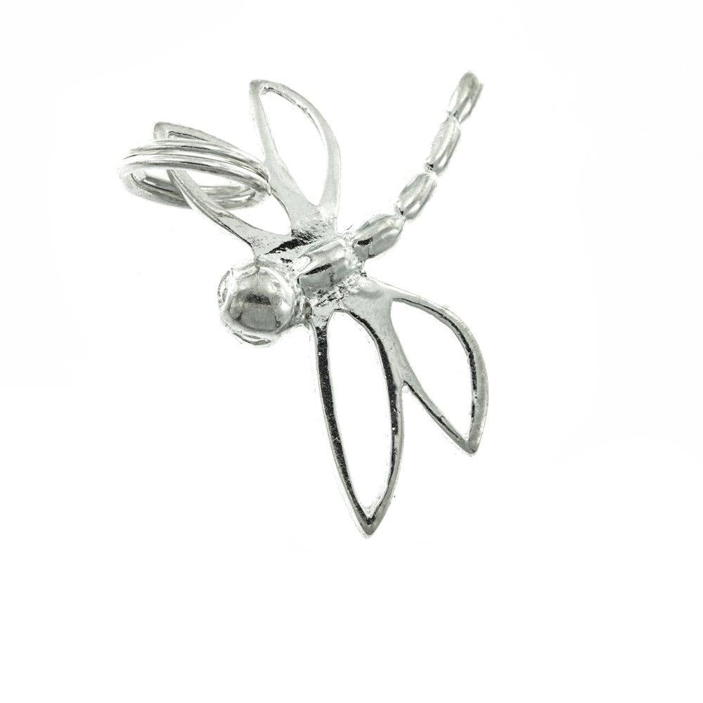 Khai Dragonfly 925 Sterling Silver Pendant | SilverWorks