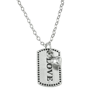 Love Mom 925 Sterling Silver Necklace Philippines | Silverworks