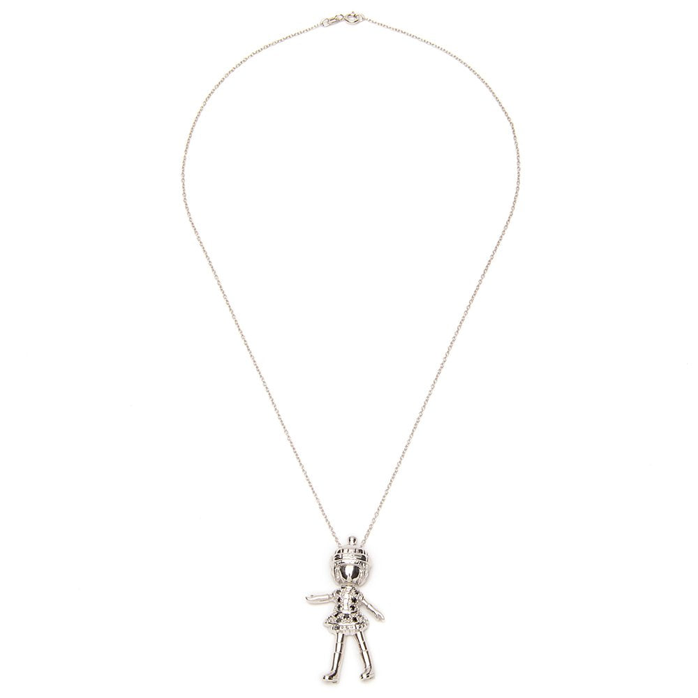 Donna Girl 925 Sterling Silver Pendant Necklace | SilverWorks