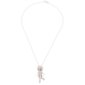 Silverworks N3459 Girl 925 Sterling Silver Necklace Philippines | Silverworks