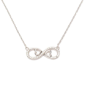 
                
                    Load image into Gallery viewer, Infinity 925 Sterling Silver Necklace Philippines | Silverworks
                
            