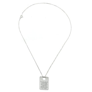 Mom Tag 925 Sterling Silver Necklace Philippines | Silverworks