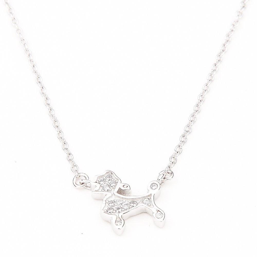 Poodle 925 Sterling Silver Necklace Philippines | Silverworks