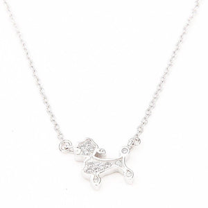 Poodle 925 Sterling Silver Necklace Philippines | Silverworks