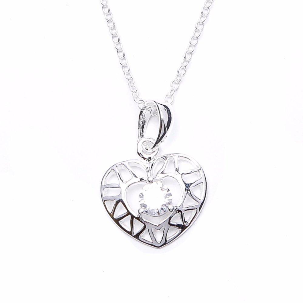 Heart Dreamcatcher 925 Sterling Silver Necklace Philippines | Silverworks