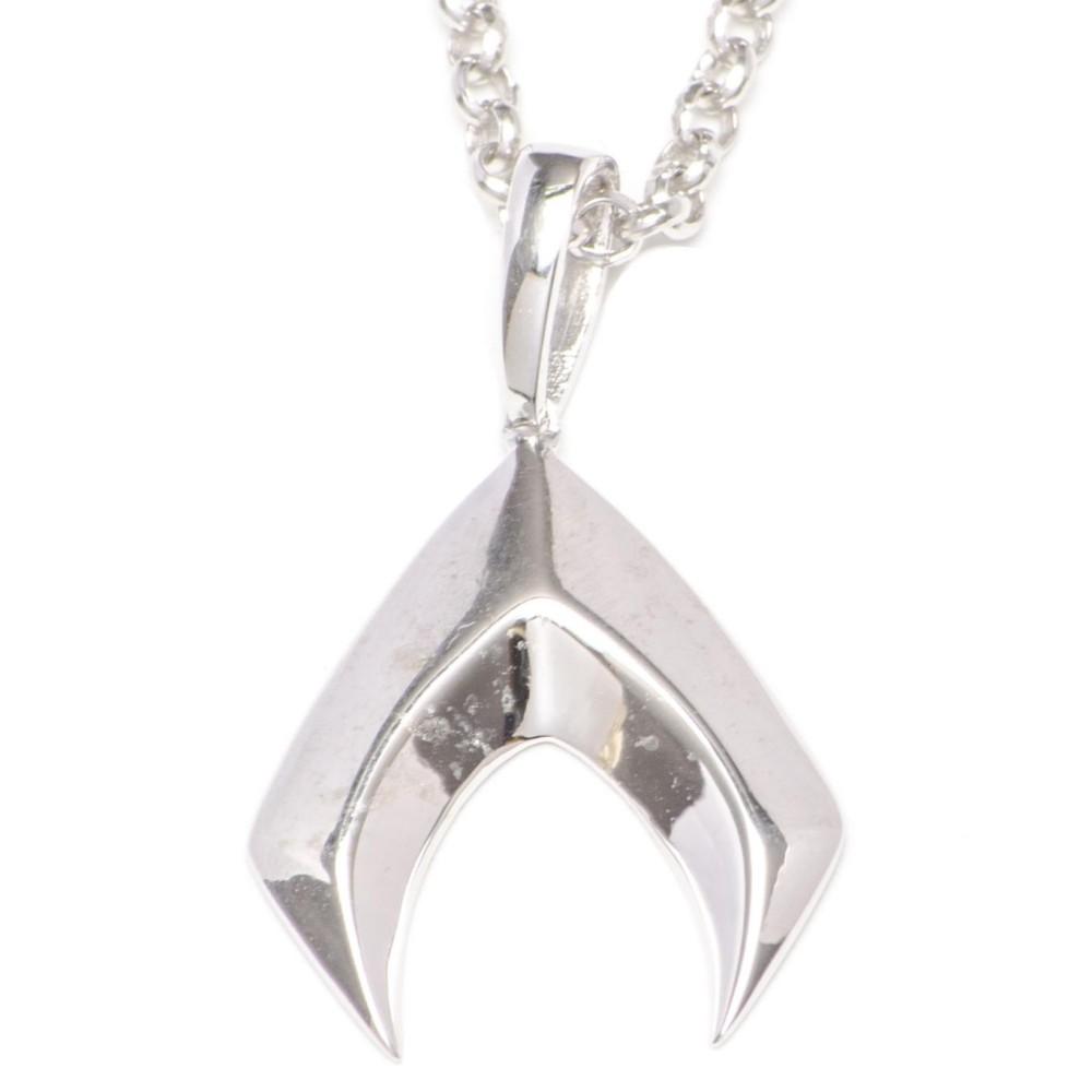 Aquaman Trident with Rolo  925 Sterling Silver Necklace Philippines | Silverworks