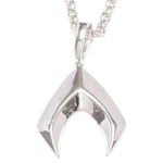 Aquaman Trident with Rolo Silver Necklace