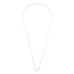 Silverworks Thin Twisted Chain Necklace - For Women