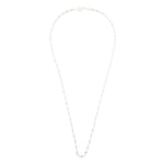 Silverworks Thin Twisted Chain Necklace - For Women