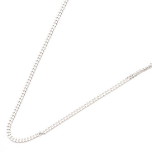 Thin Curb Chain 925 Sterling Silver Necklace Philippines | Silverworks