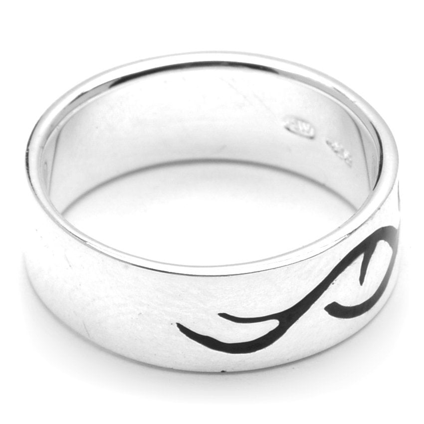 
                      
                        Alan Tribal 925 Sterling Silver Ring | SilverWorks
                      
                    