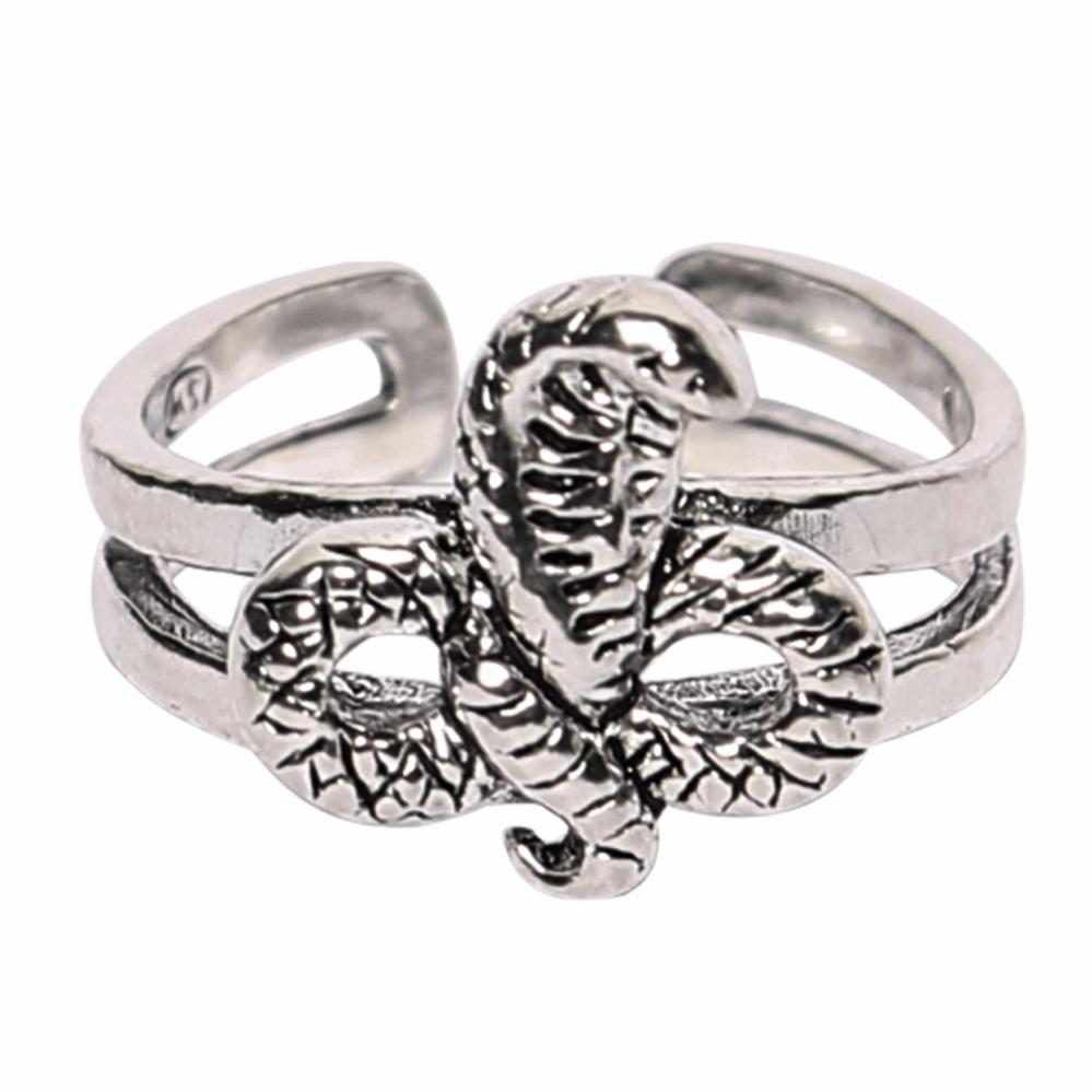 Slithering Snake Toe Ring