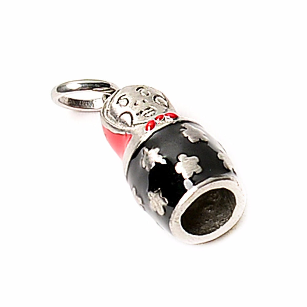 Russian Nesting Doll Stainless Steel Charm | SilverWorks