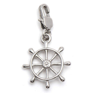 
                
                    Load image into Gallery viewer, Steering Wheel Stainless Steel Hypoallergenic Charm Philippines | Silverworks
                
            