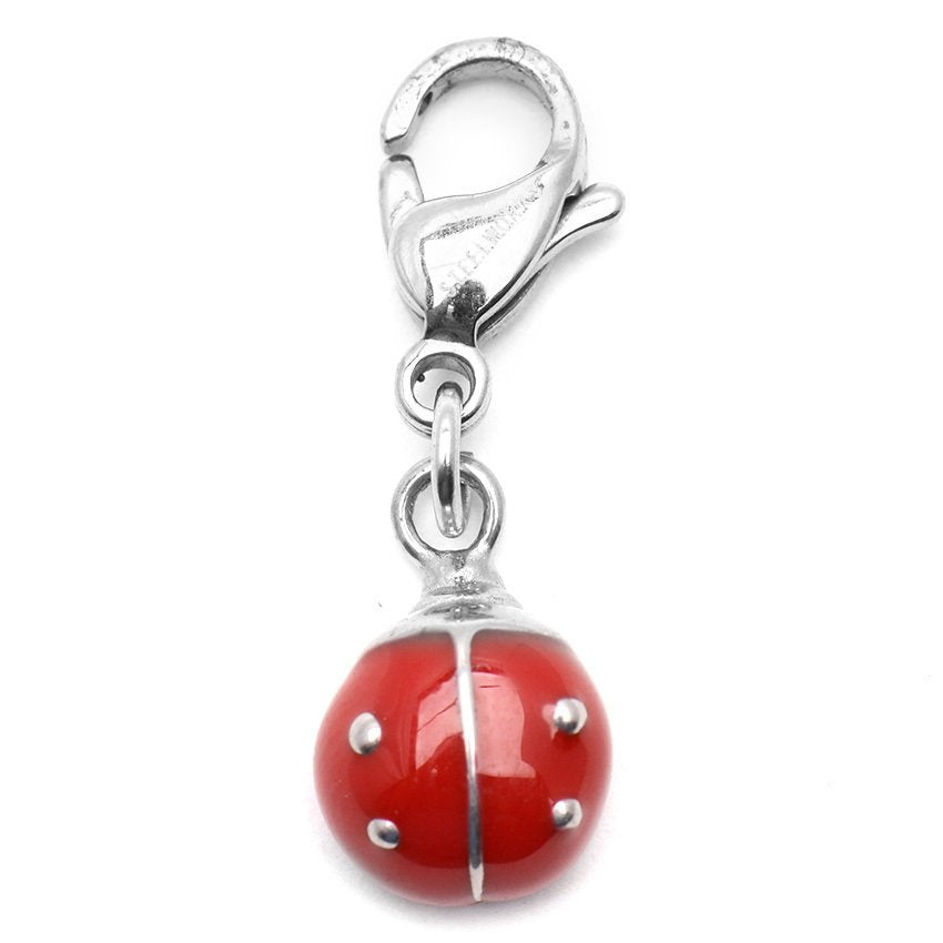 
                
                    Load image into Gallery viewer, Ladybug Stainless Steel Hypoallergenic Charm Philippines | Silverworks
                
            