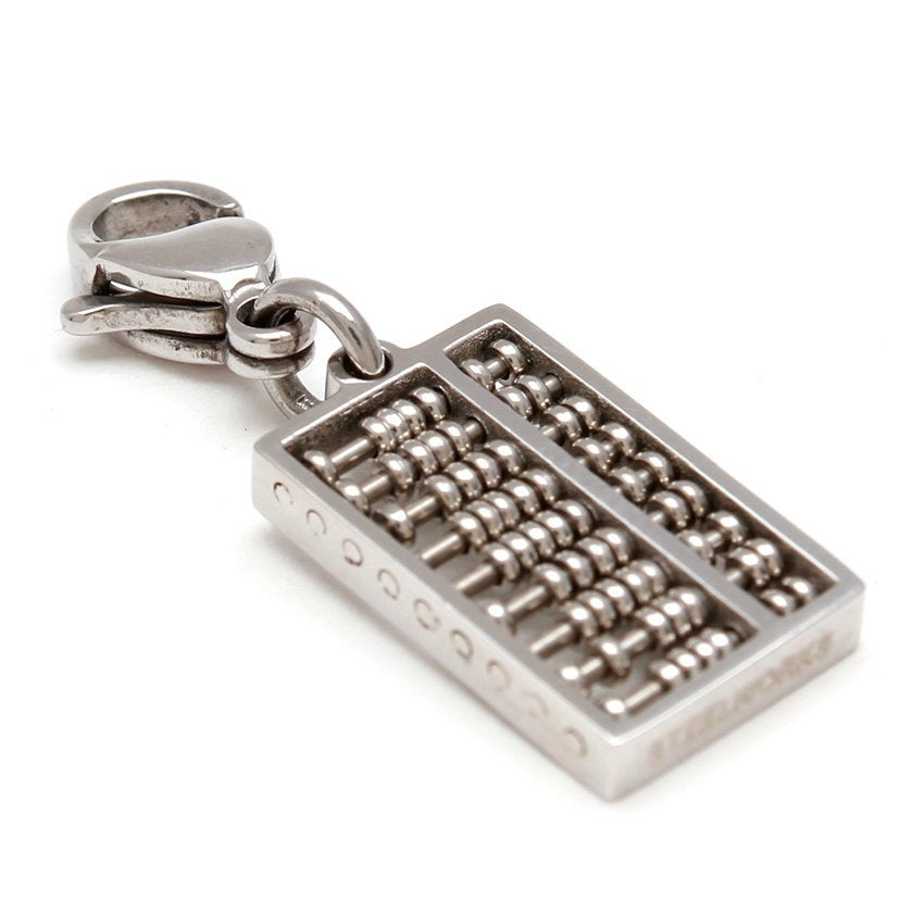 Polished Abacus Stainless Steel Hypoallergenic Charm Philippines | Silverworks