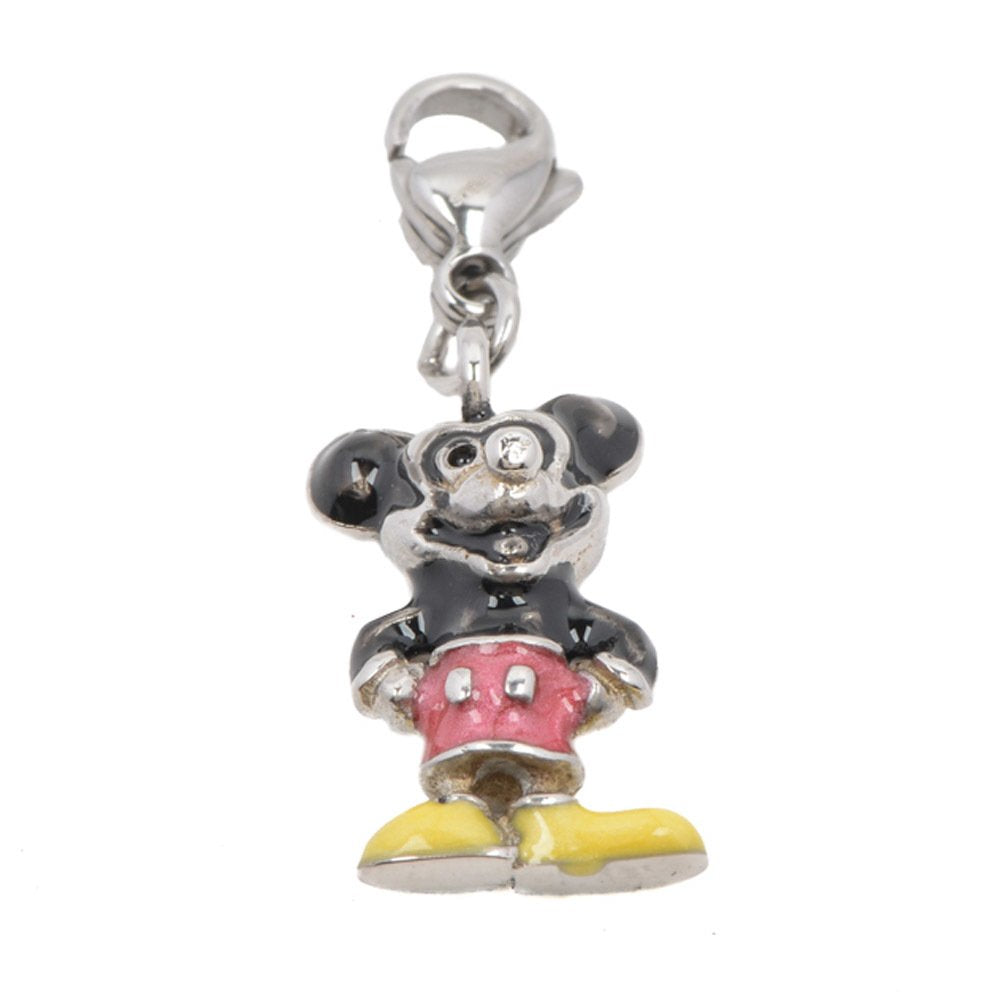 Mickey Mouse Stainless Steel Charm | SilverWorks