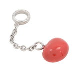 Red Puff Heart Charm