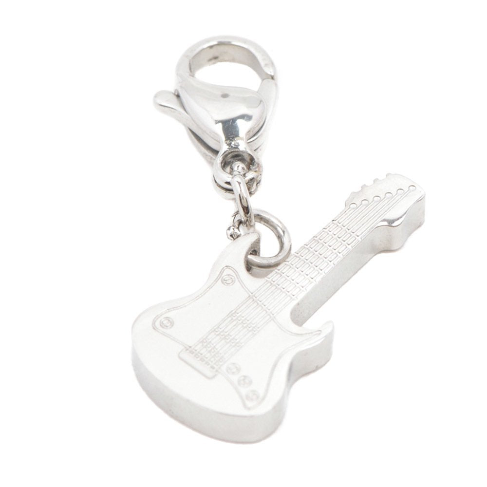 Griffin Guitar Stainless Steel Charm | SilverWorks