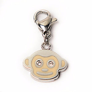 
                
                    Load image into Gallery viewer, Monkey Head Stainless Steel Hypoallergenic Charm Philippines | Silverworks
                
            