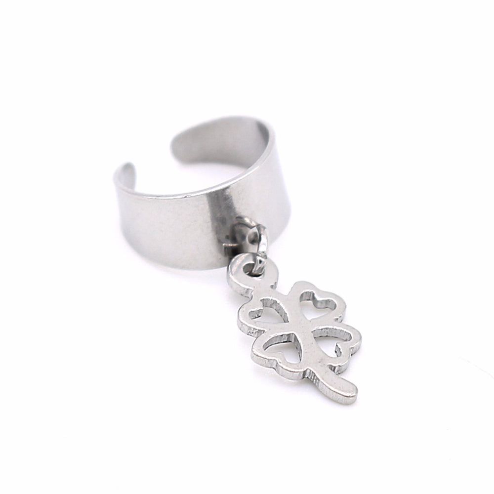 Clover Stainless Steel Hypoallergenic Ear cuff Philippines | Silverworks