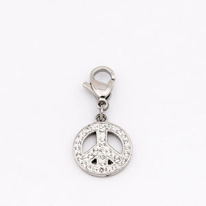 Peace Sign Stainless Steel Hypoallergenic Charm Philippines | Silverworks