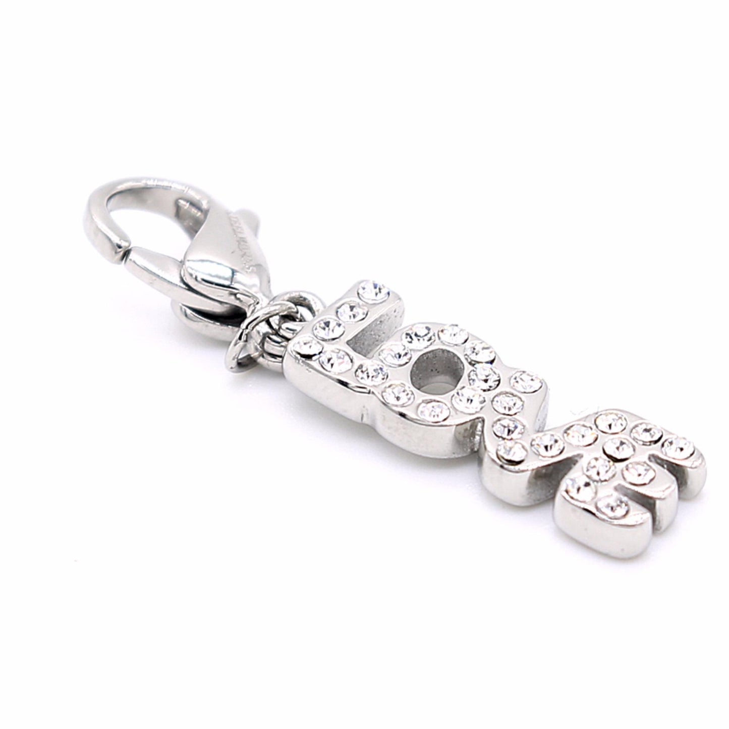 Lowen LOVE Stainless Steel Charm | SilverWorks
