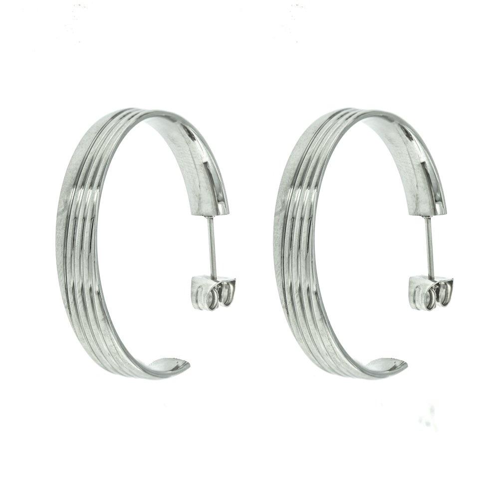  Stainless Steel Hypoallergenic Hoop Earrings Philippines | Silverworks