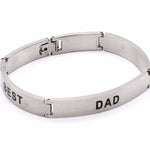 Best Dad Ever ID Bracelet