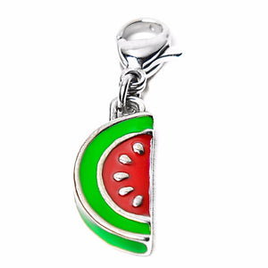
                
                    Load image into Gallery viewer, Watermelon Stainless Steel Hypoallergenic Charm Philippines | Silverworks
                
            