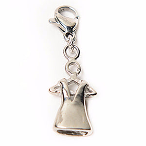 
                
                    Load image into Gallery viewer, Dress in Hanger Stainless Steel Hypoallergenic Charm Bracelet Philippines | Silverworks
                
            