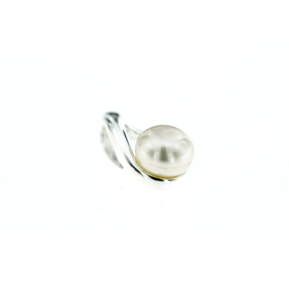 
                
                    Load image into Gallery viewer, Slanted Pearl 925 Sterling Silver Pendant Philippines | Silverworks
                
            