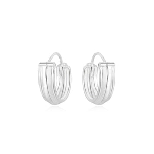 Plain 925 Sterling Silver Hoop Earrings Philippines | Silverworks