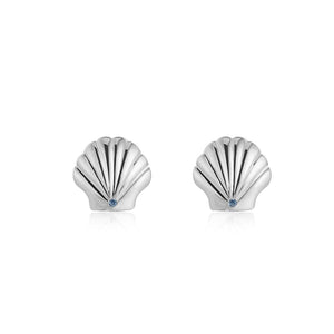 Disney® Princess Ariel Seashell 925 Sterling Silver Stud Earrings Philippines | Silverworks