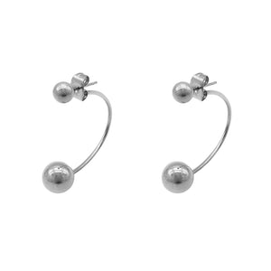 Ball Jacket Stainless Steel Hypoallergenic Earrings Philippines | Silverworks