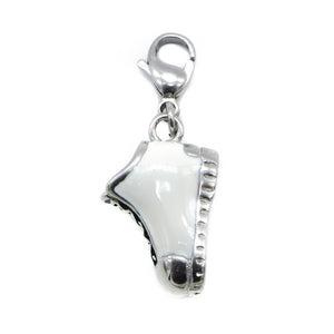 White Sneakers Stainless Steel Hypoallergenic Charm Philippines | Silverworks